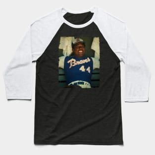 Hank Aaron in Atlanta Braves Baseball T-Shirt